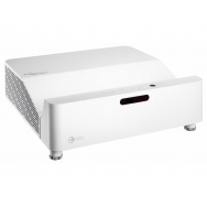 Лазерный проектор Optoma [ZW410UST] DLP,WXGA (1280*800),4000 Lm; 300000:1,TR 0,266:1;Ультракороткофокусный;HDMI x2; AudioOUT x1 MiniJack 3,5mm; USB-A power 1,5A; RS232, RJ45;15W mono; 27/34 dB; 3.9kg белый